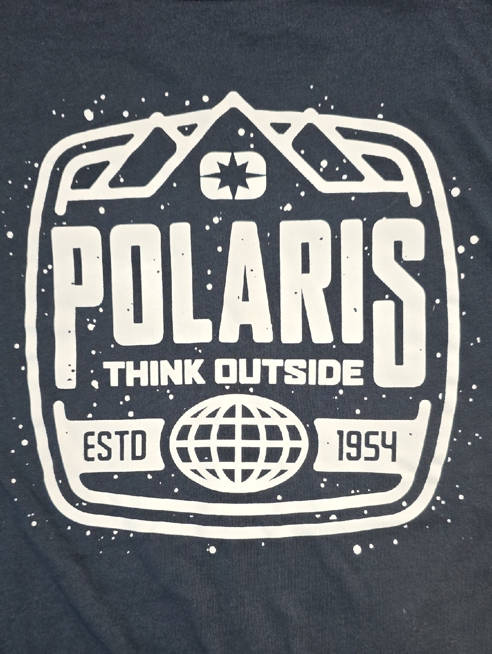 Polaris | 'Think Outside' Graphic Tee Shirt Sz Md
